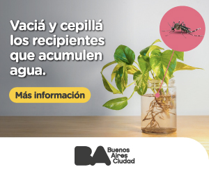 Vaciá y cepillá los recipientes que acumulen agua — Plan de prevención de dengue, GCBA